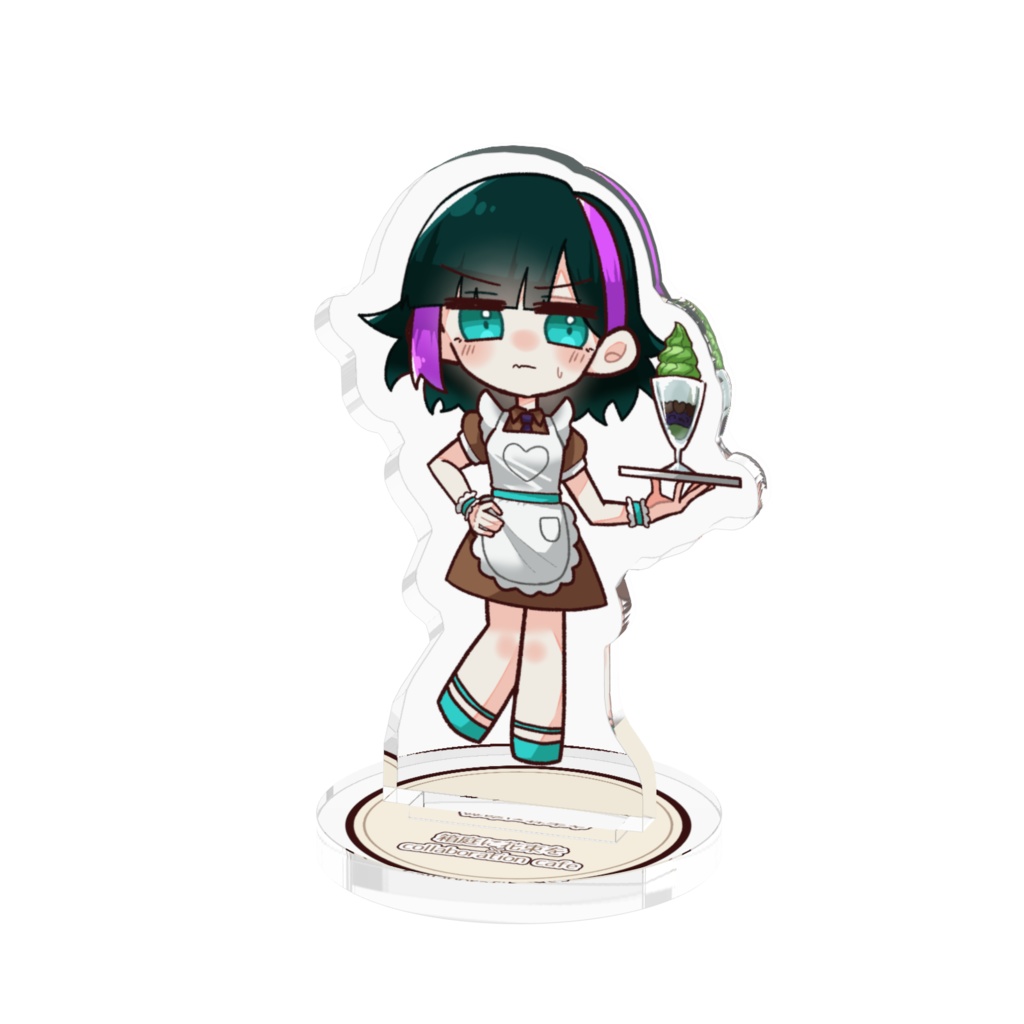 「箱庭に花束を」コラボカフェ風デフォルメアクスタ_カレン