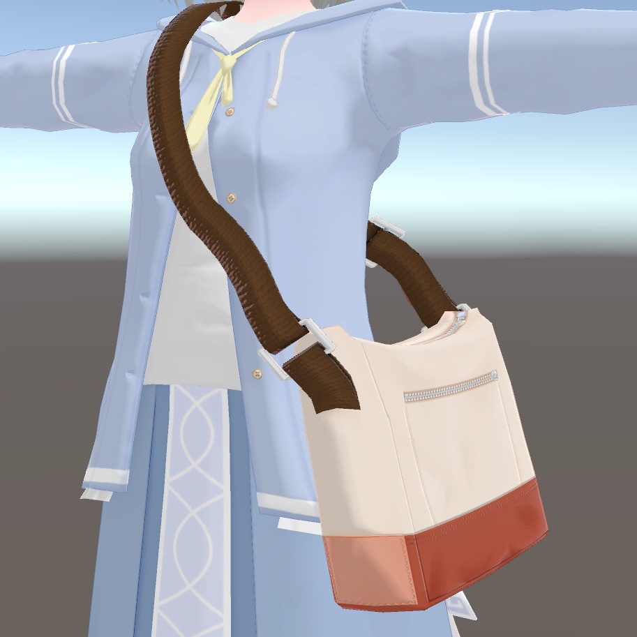 【3Dモデル】ショルダーバッグ
