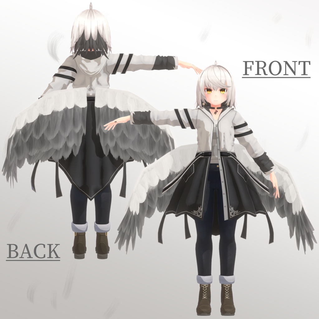 オリジナル3Dモデル『サークレ』