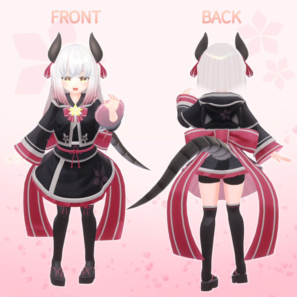 サクラナ【オリジナル3Dモデル】