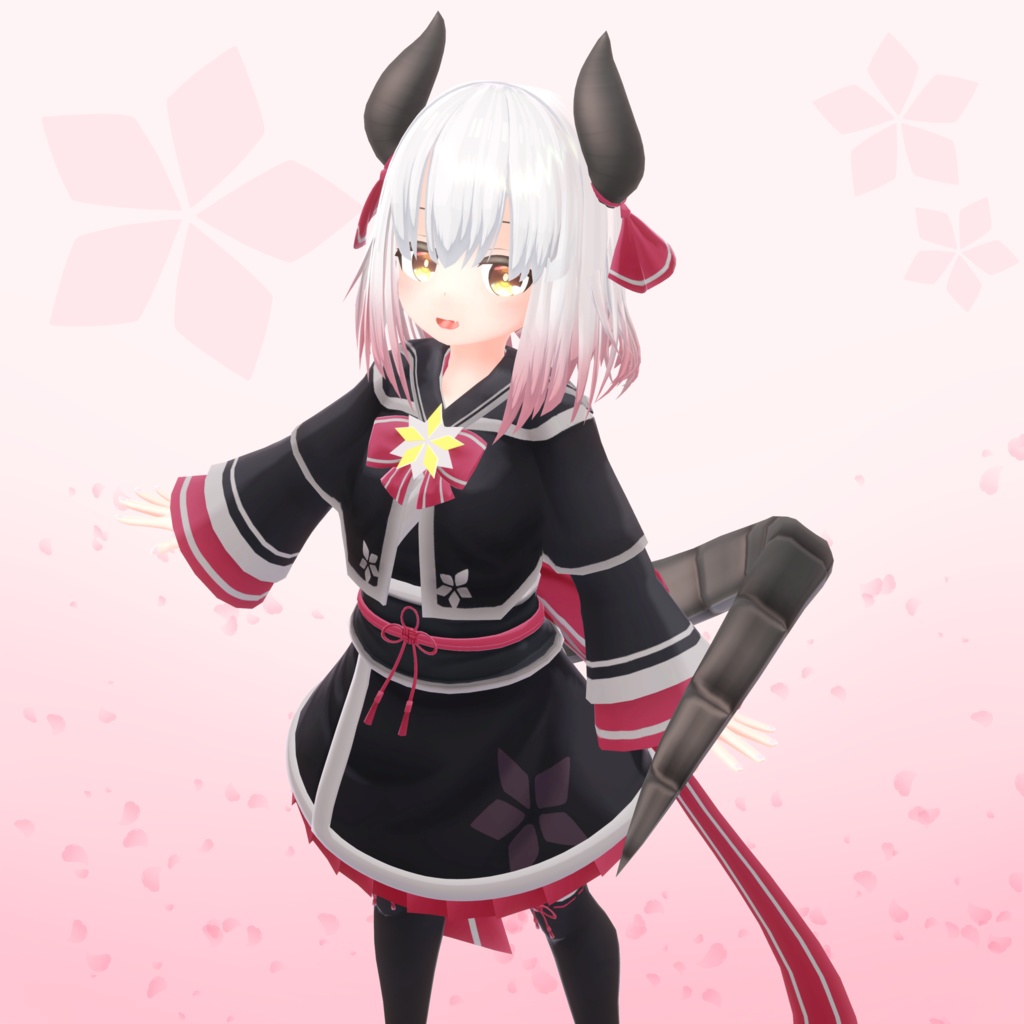 サクラナ【オリジナル3Dモデル】