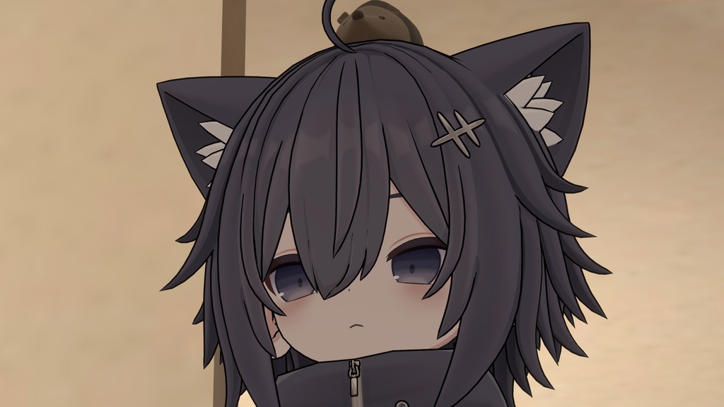 【VRChat】ハリネズミ【3Dモデル】