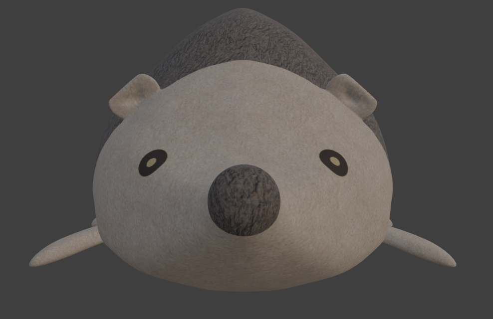 【VRChat】ハリネズミ【3Dモデル】
