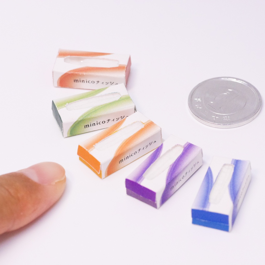 ボックスティッシュ*ミニチュア