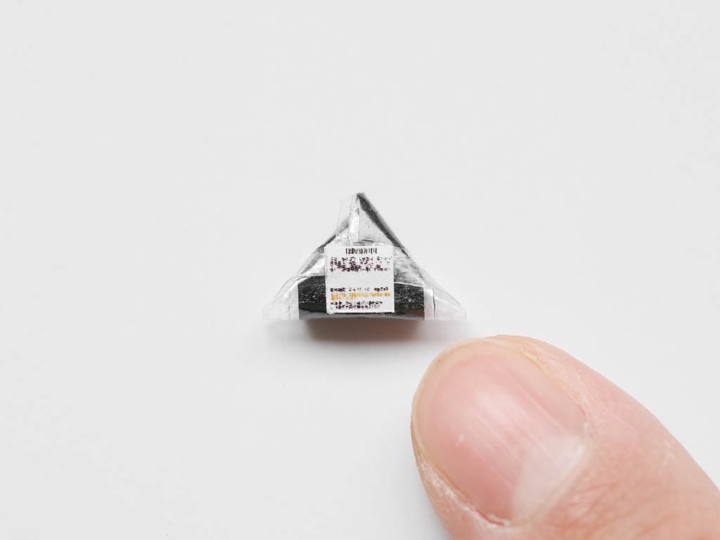 ミニチュアフード*コンビニおにぎり(しゃけ、ツナマヨ、明太子、おかか、昆布)