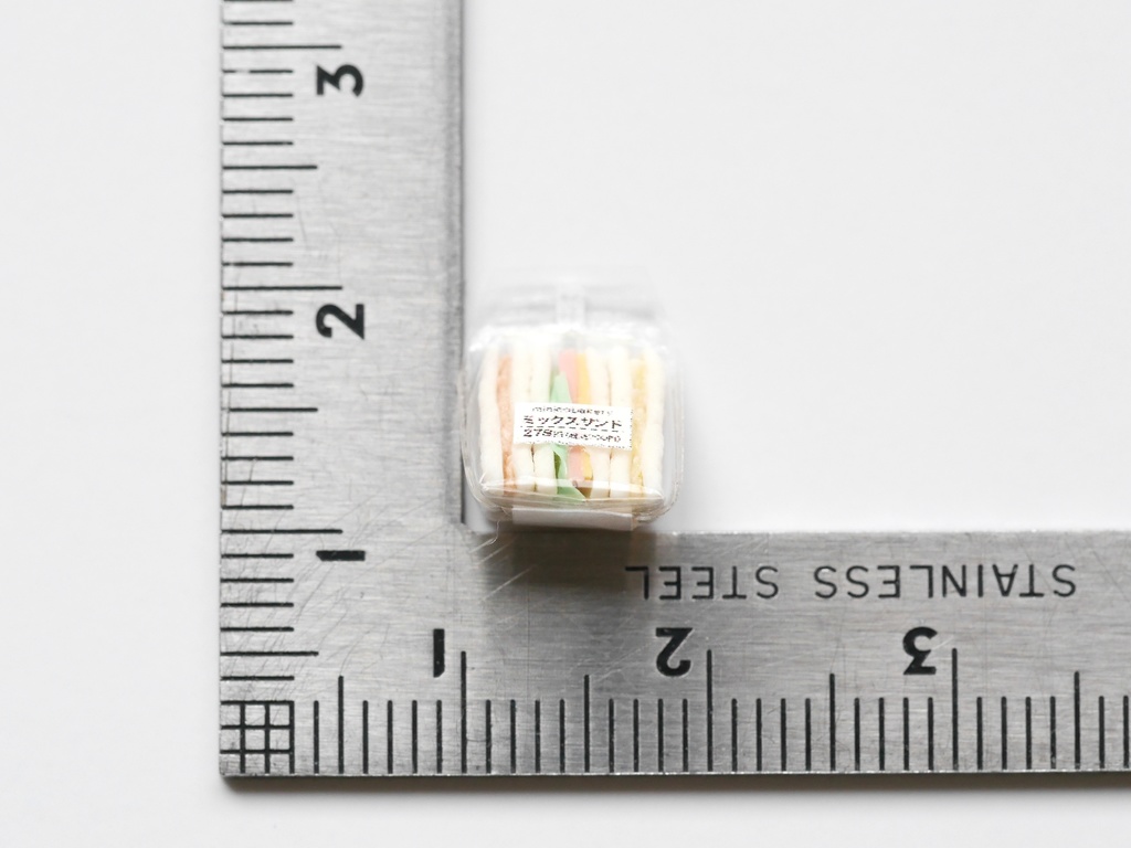 ミニチュアフード*コンビニサンドイッチ