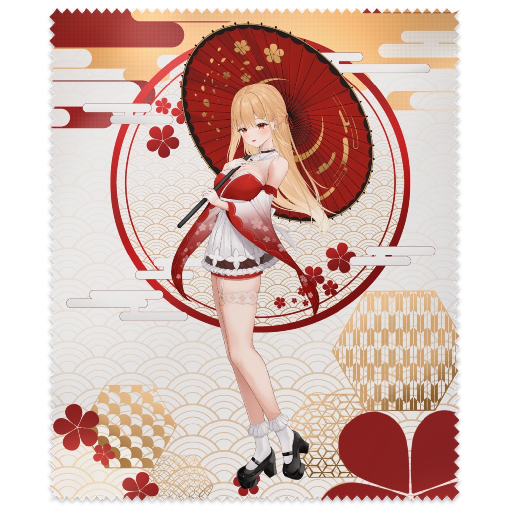 日向柚蜜3周年&Vデビュー記念【メガネ拭き】