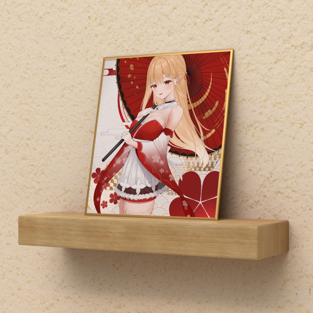 日向柚蜜3周年&Vデビュー記念【色紙】