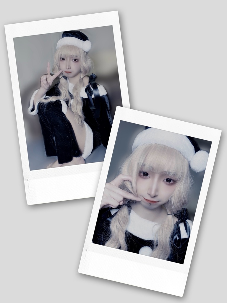 サンタチェキ 2種