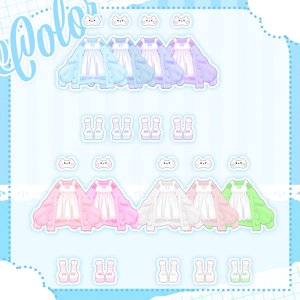 🔥200JPY Event Sale ~08/01🔥【♡Teddy Nap♡】 【22 avatars】
