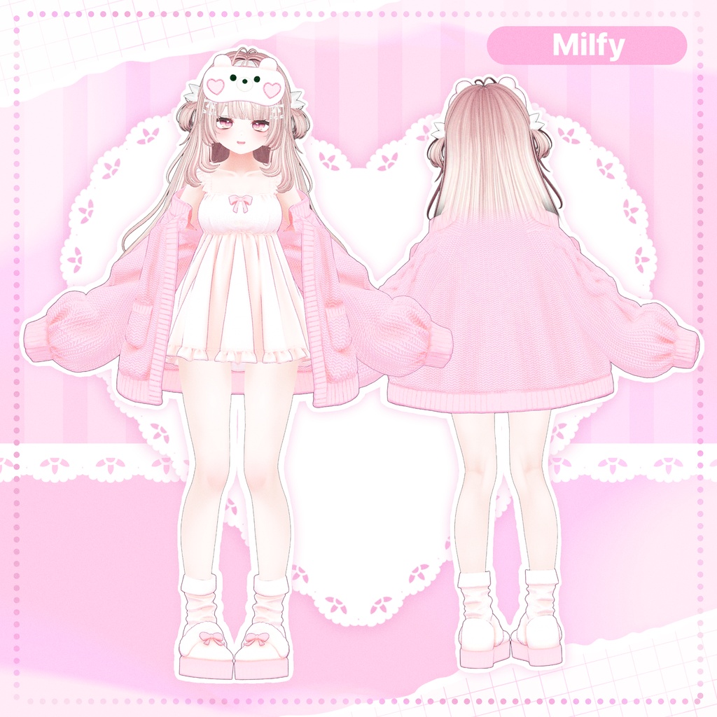 🔥200JPY Event Sale ~08/01🔥【♡Teddy Nap♡】 【22 avatars】