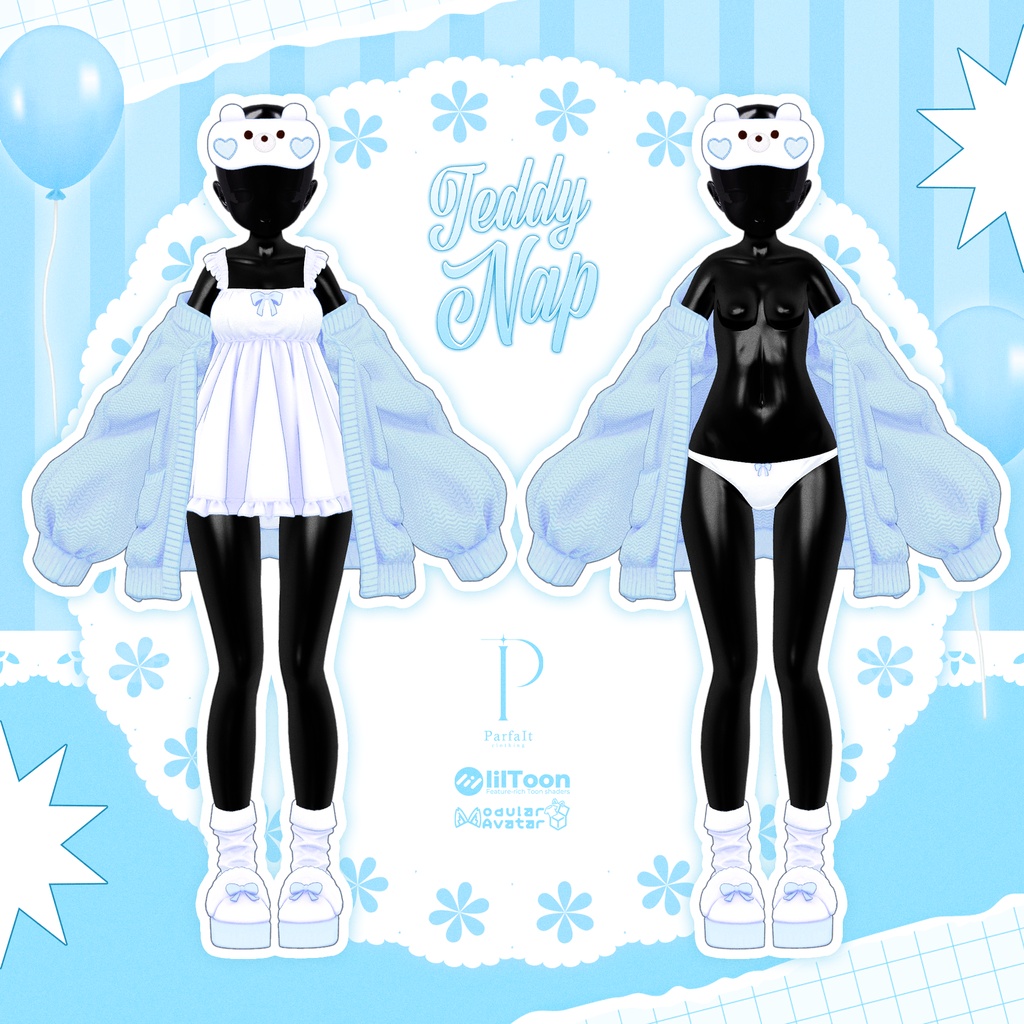 🔥200JPY Event Sale ~08/01🔥【♡Teddy Nap♡】 【22 avatars】