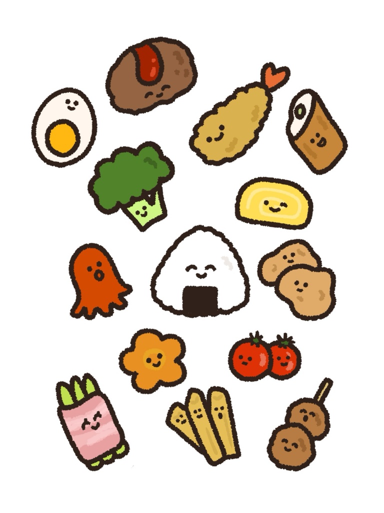 お弁当のなかまたち