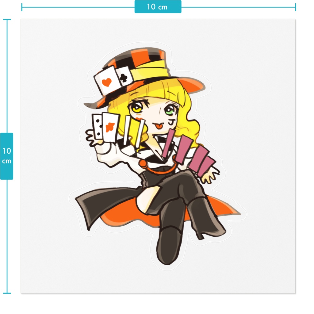 女怪盗ハニー クリアステッカー②