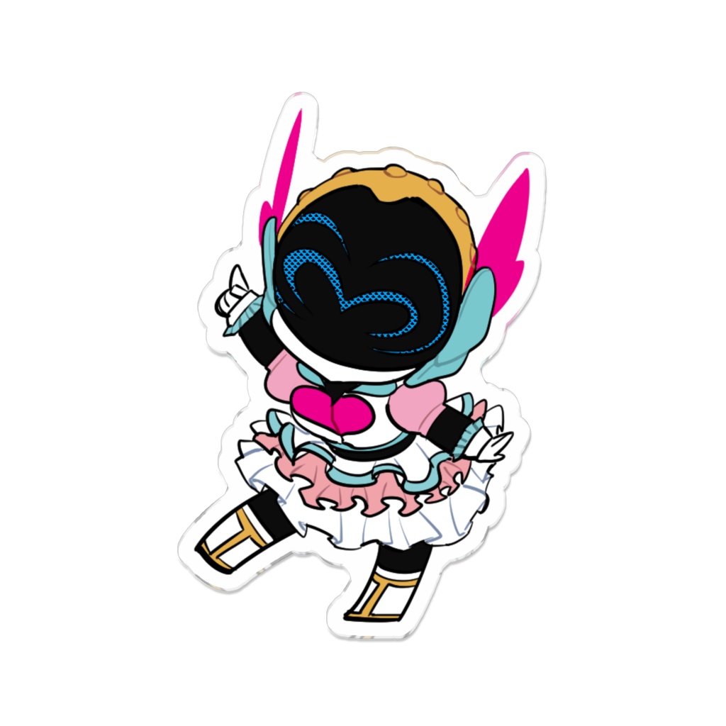 摂子アクリルバッジ