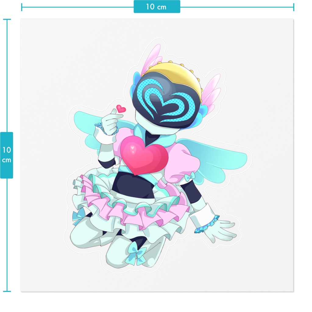 北方摂子かわいいステッカー