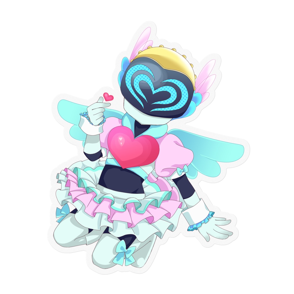 北方摂子かわいいステッカー