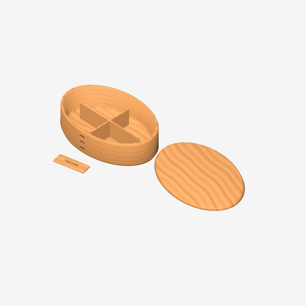 【VRChat想定】曲げわっぱの秘密道具箱 / Magewappa Treasure Box