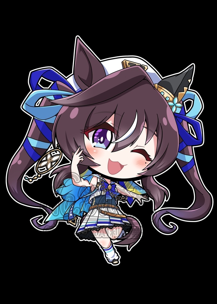 アクリルキーホルダーc107