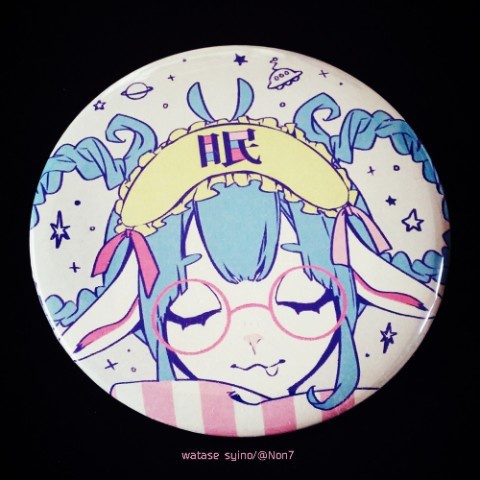 彗眠コンパクト缶ミラー【SALE】