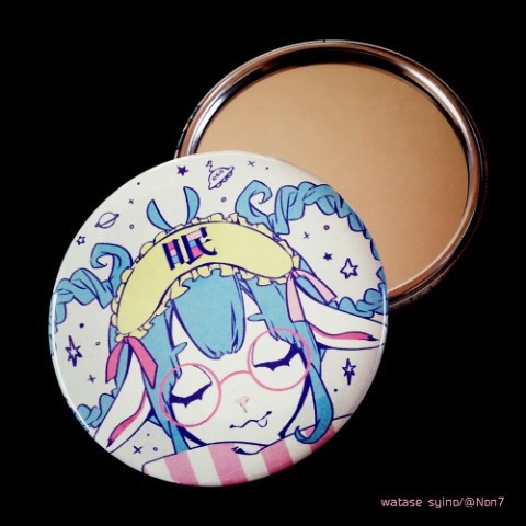 彗眠コンパクト缶ミラー【SALE】