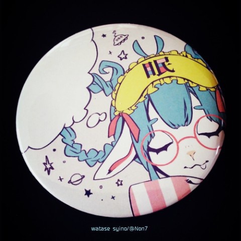 彗眠コンパクト缶ミラー【SALE】