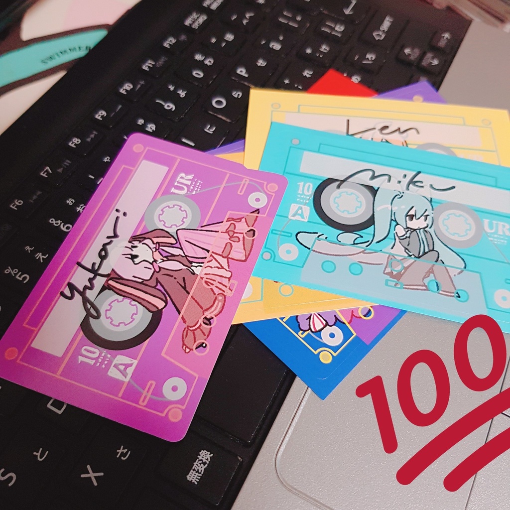 ボカロカセットIC CARD STICKER