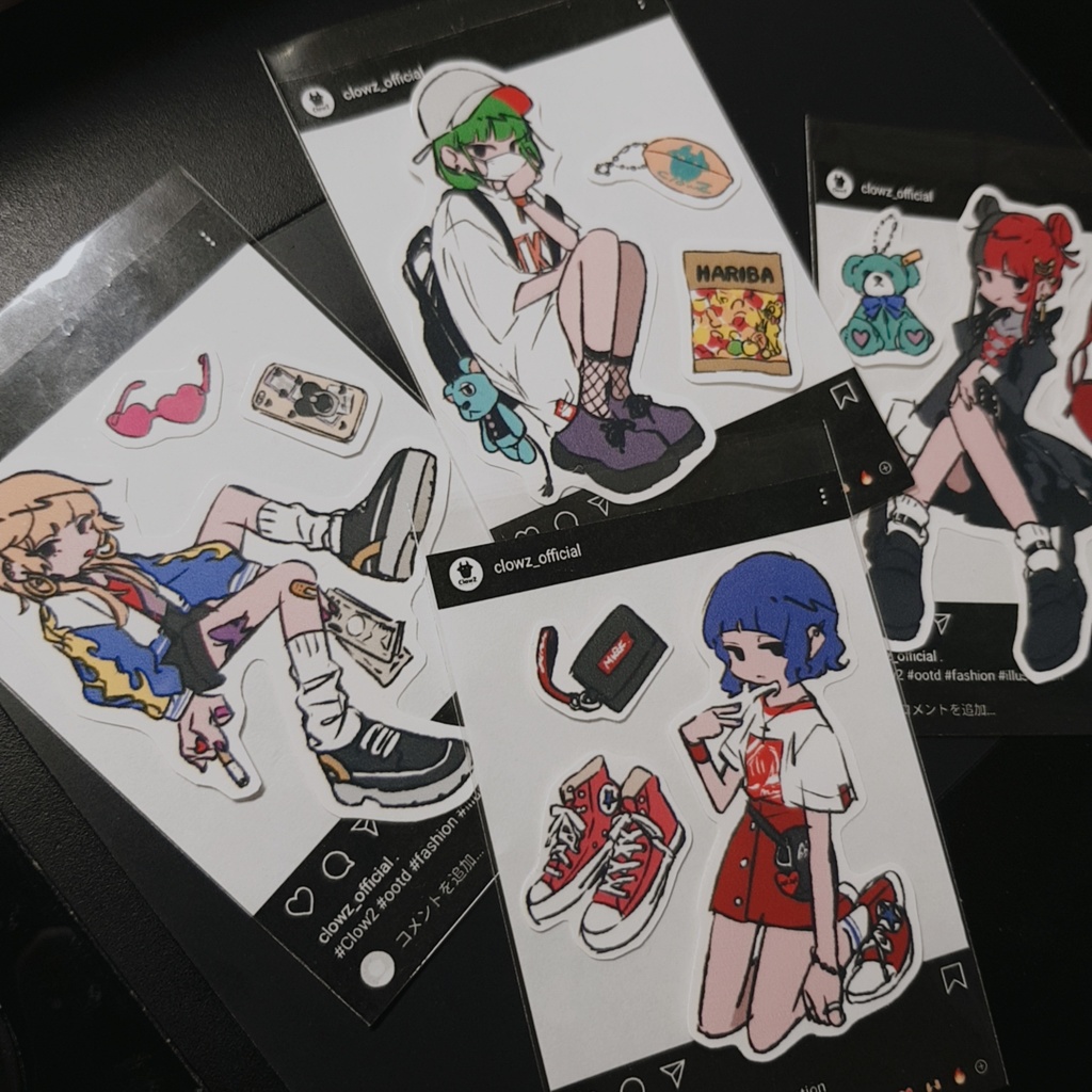 ClowZ#OOTD sealset01