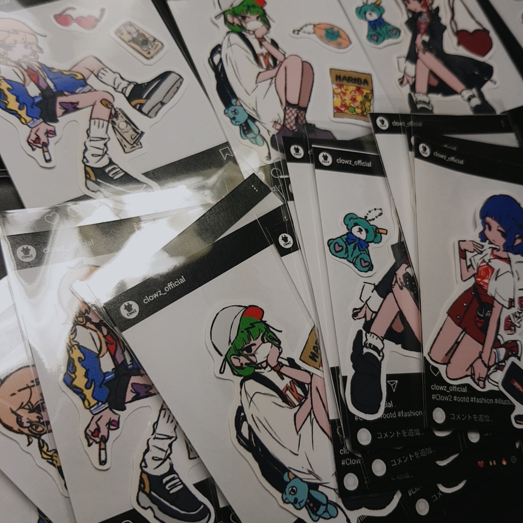 ClowZ#OOTD sealset01