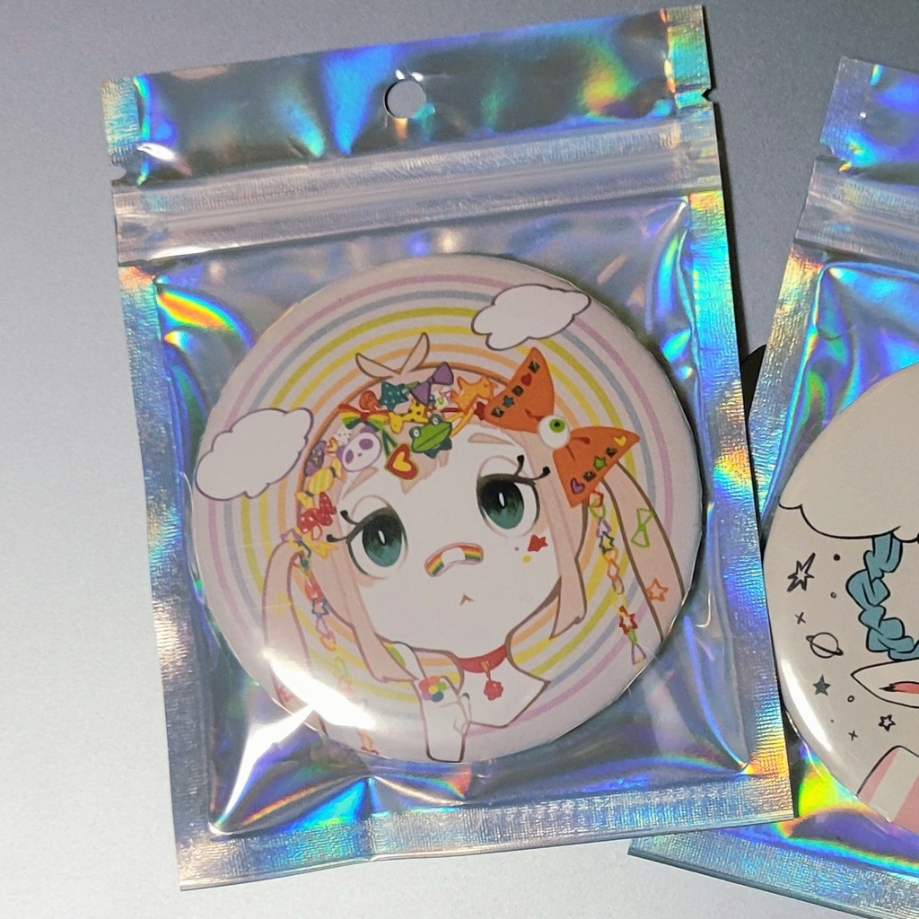 🌈 デコラちゃん缶ミラー【SALE】