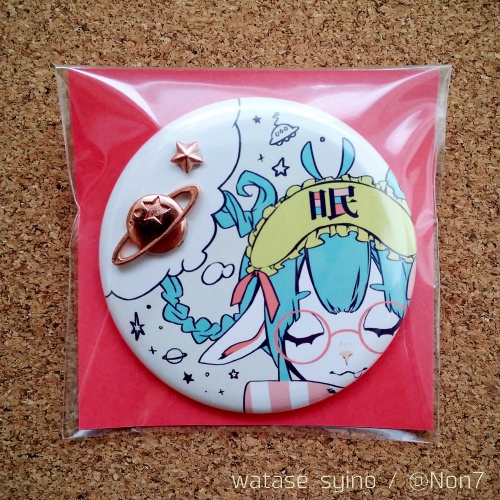 彗眠惑星/彗眠月夜 缶バッジ【SALE】