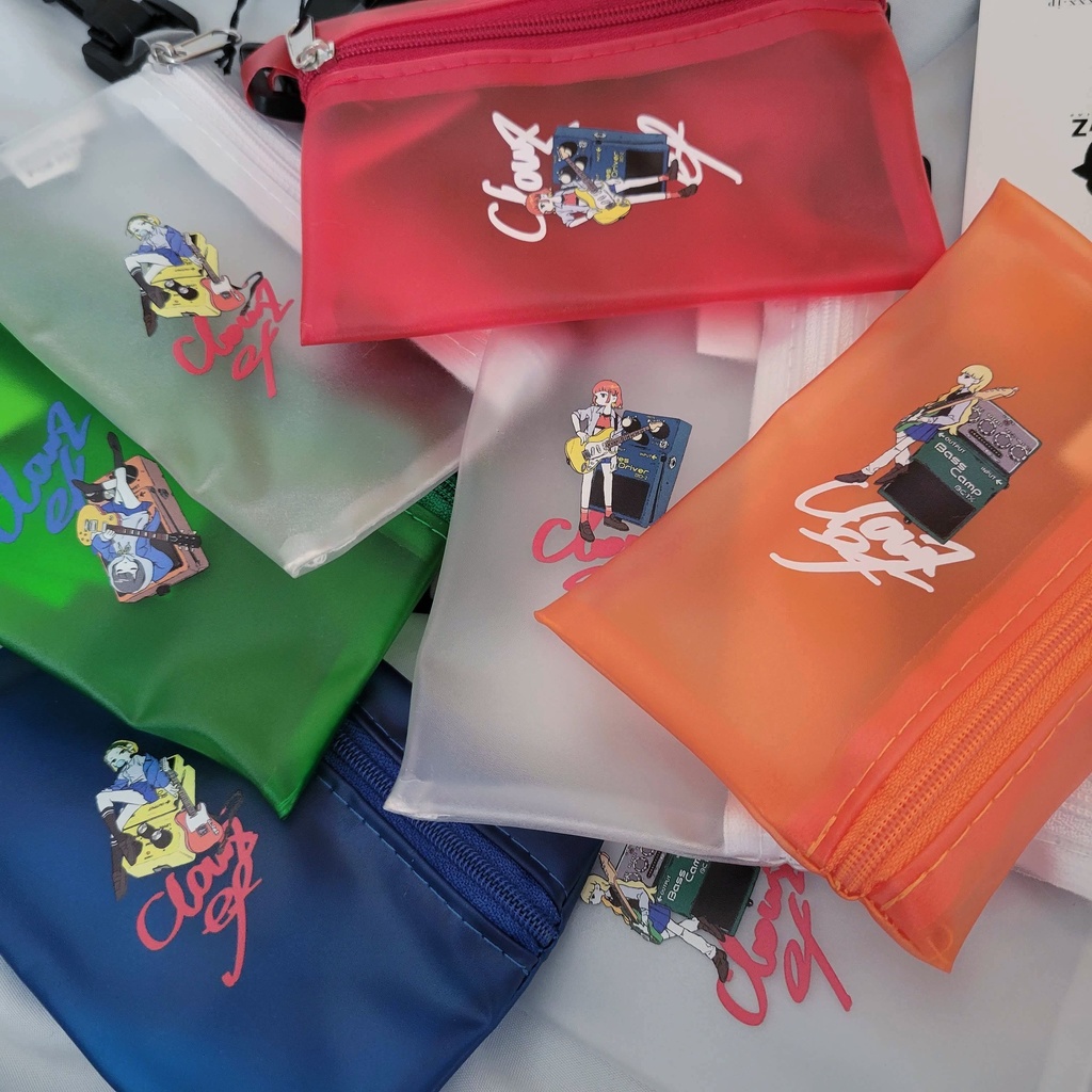 6/2入荷✨ フック付きクリアポーチ _ #ClowZ_ef