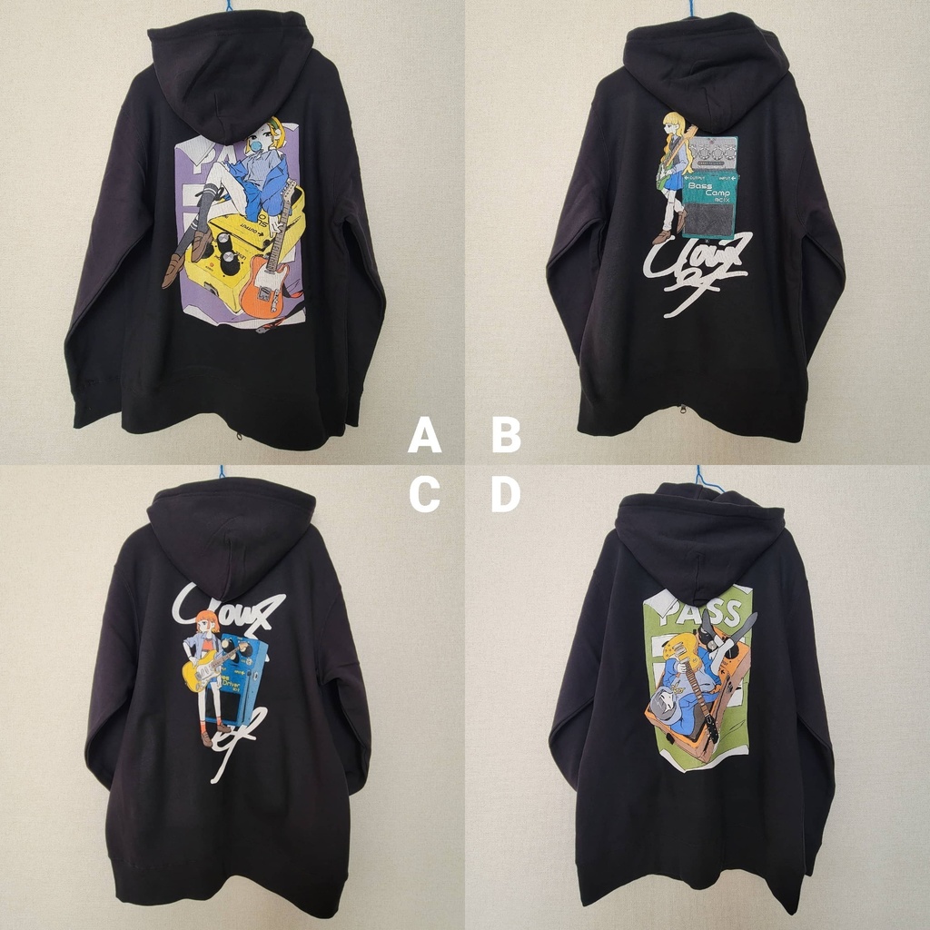 フルジップパーカ _ #ClowZ_ef