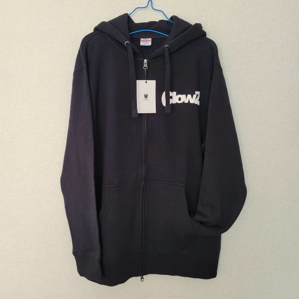10/3再入荷✨フルジップパーカー _ #ClowZ_ef