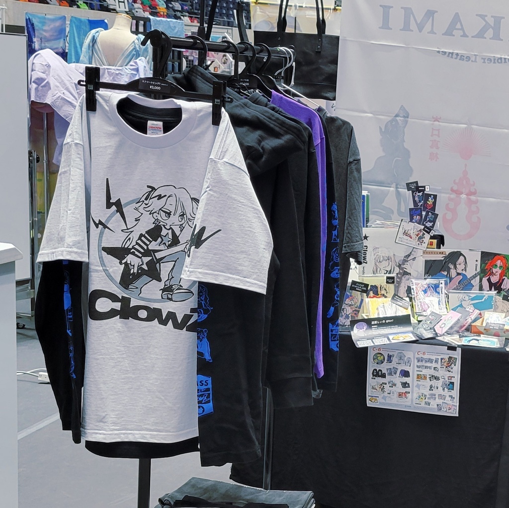 ロングスリーブTシャツ _ #ClowZ_ef