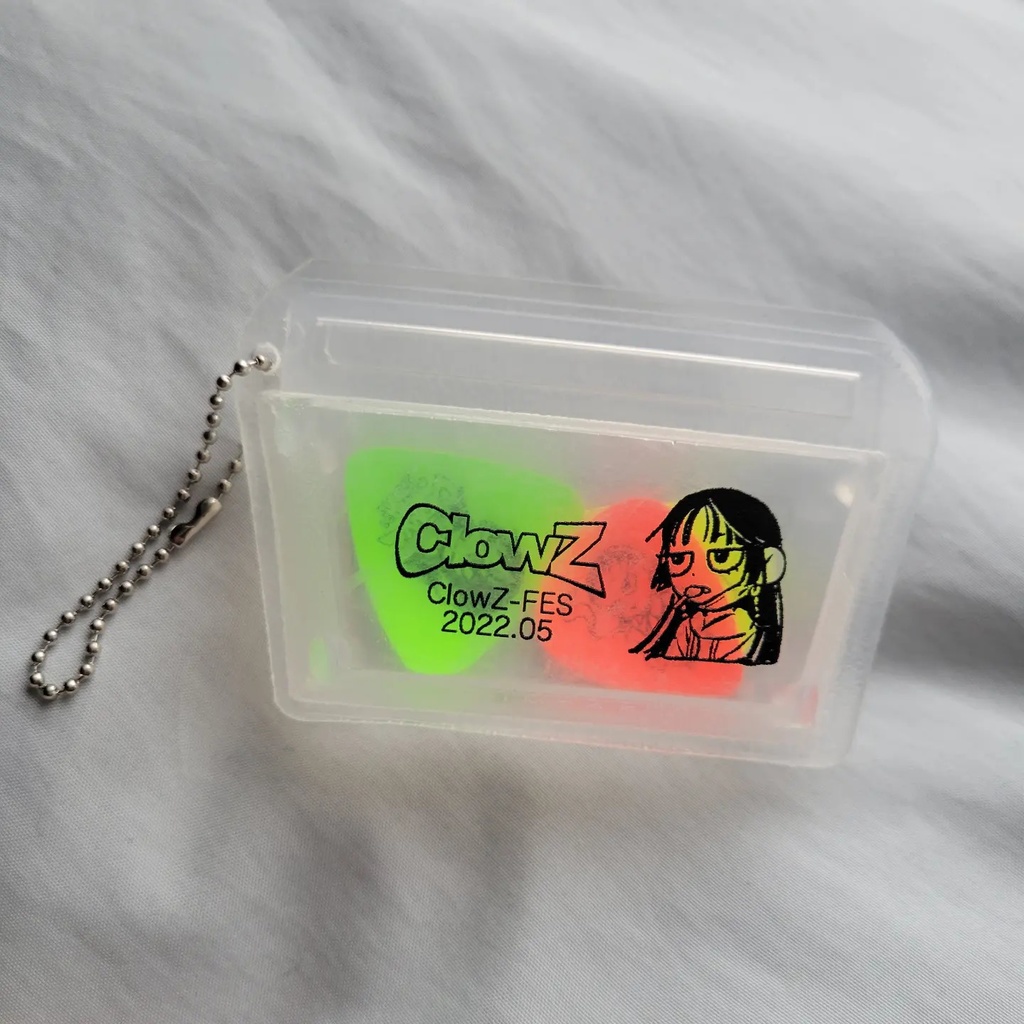 6/2入荷✨ ピック型ステッカー+ケースSET _ #ClowZ_FES