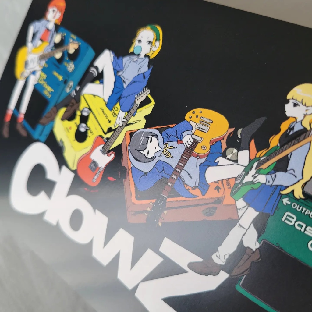 楽器×女子ポストカード _ #ClowZ_FES