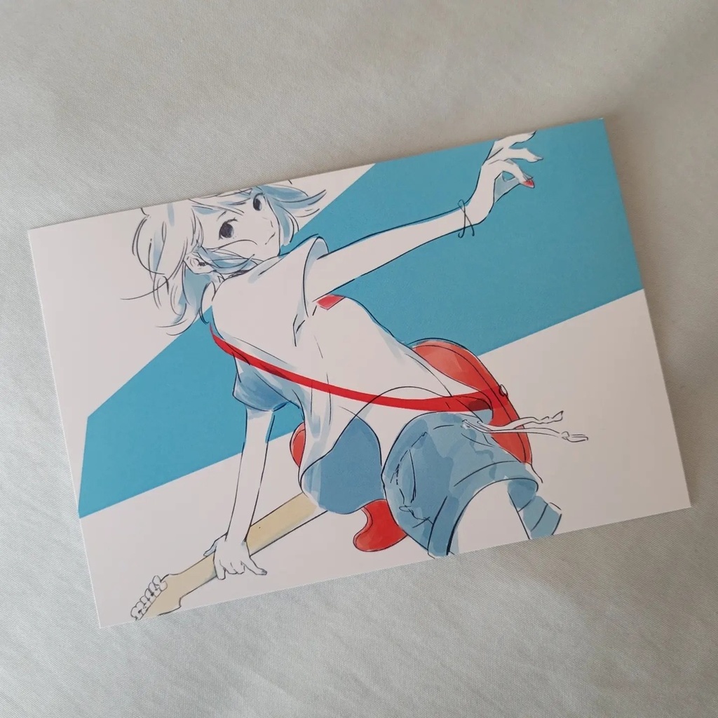 楽器×女子ポストカード _ #ClowZ_FES