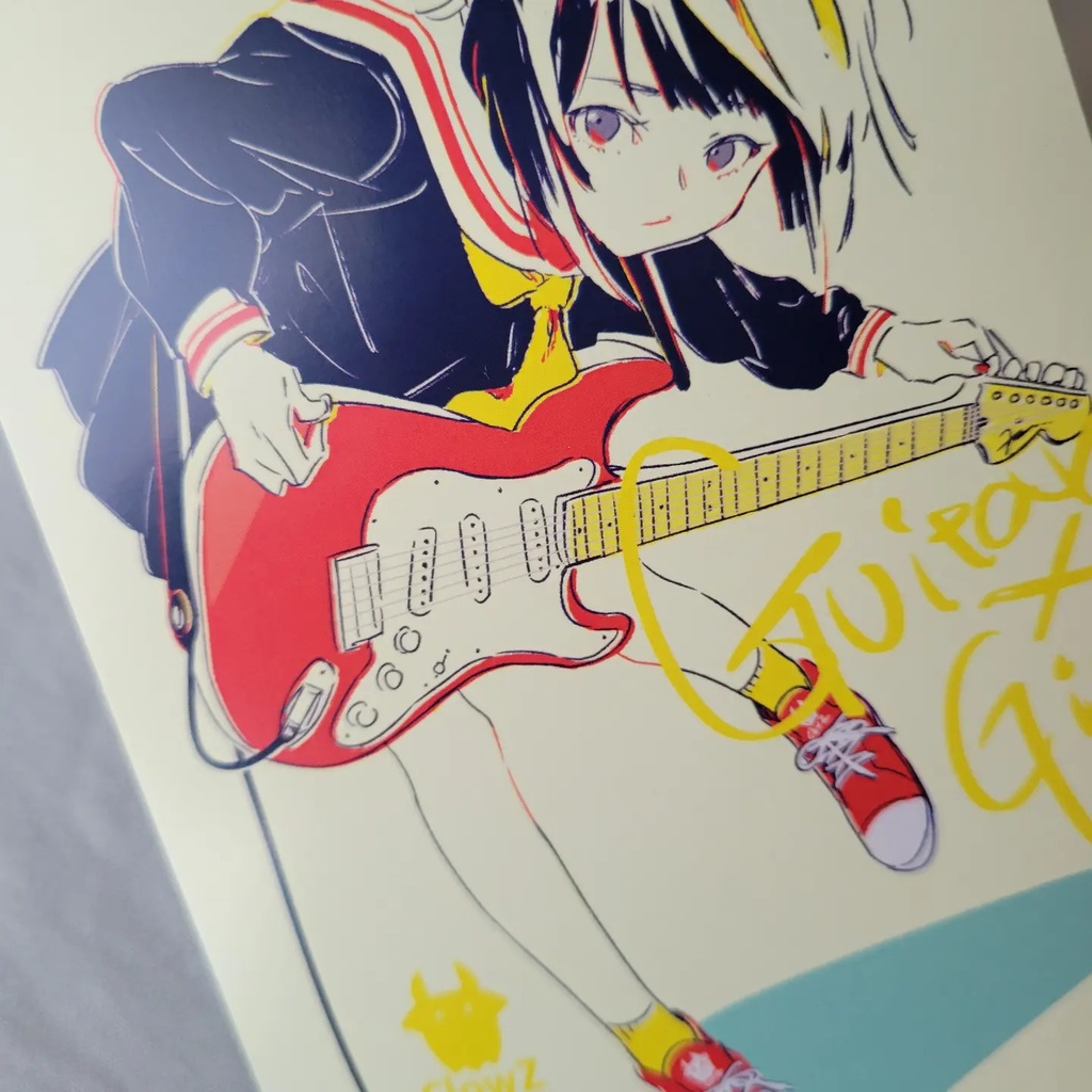 楽器×女子ポストカード _ #ClowZ_FES