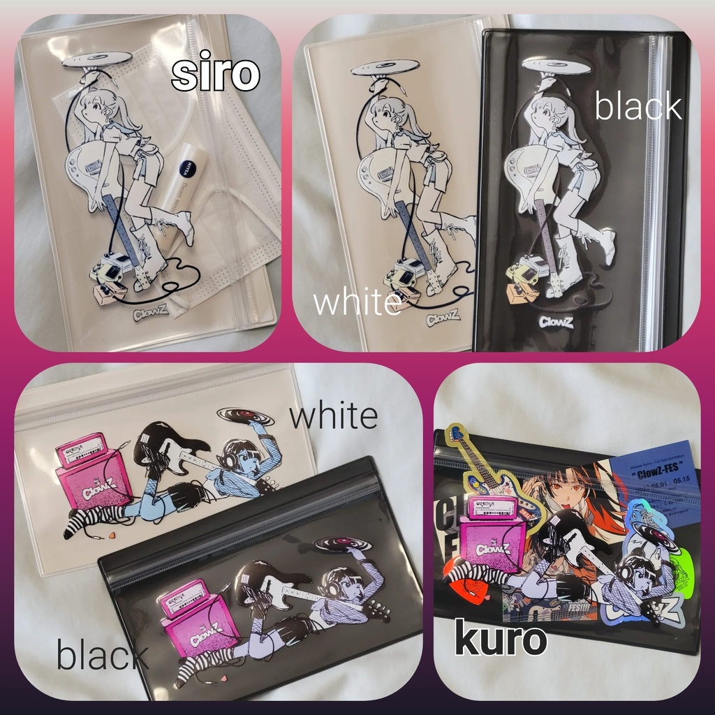 平型クリアケース _ #ClowZ_FES