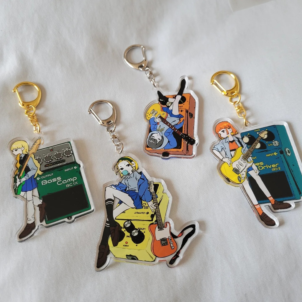 エフェクターキーホルダー