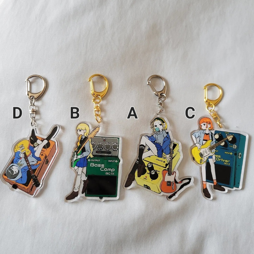 エフェクターキーホルダー