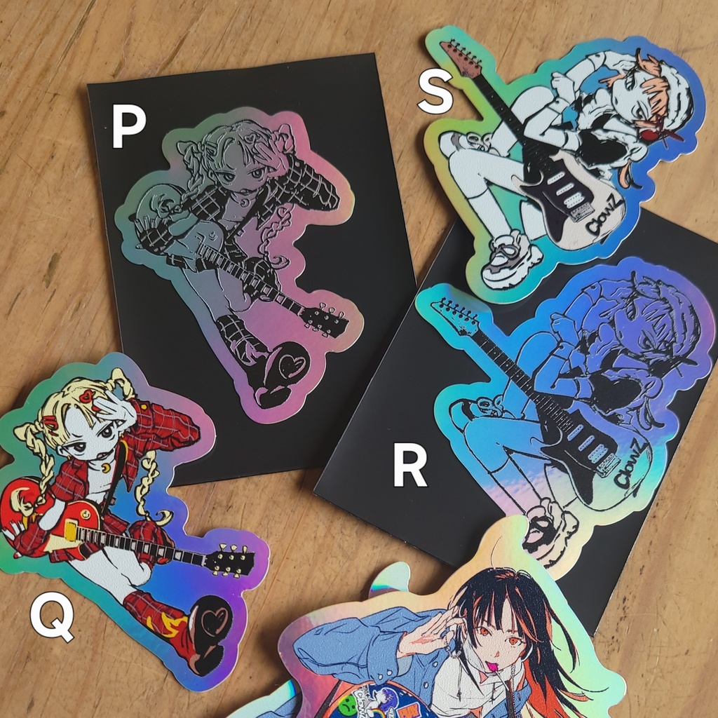 ダイカットステッカー<ホログラム> _ #ClowZ_FES