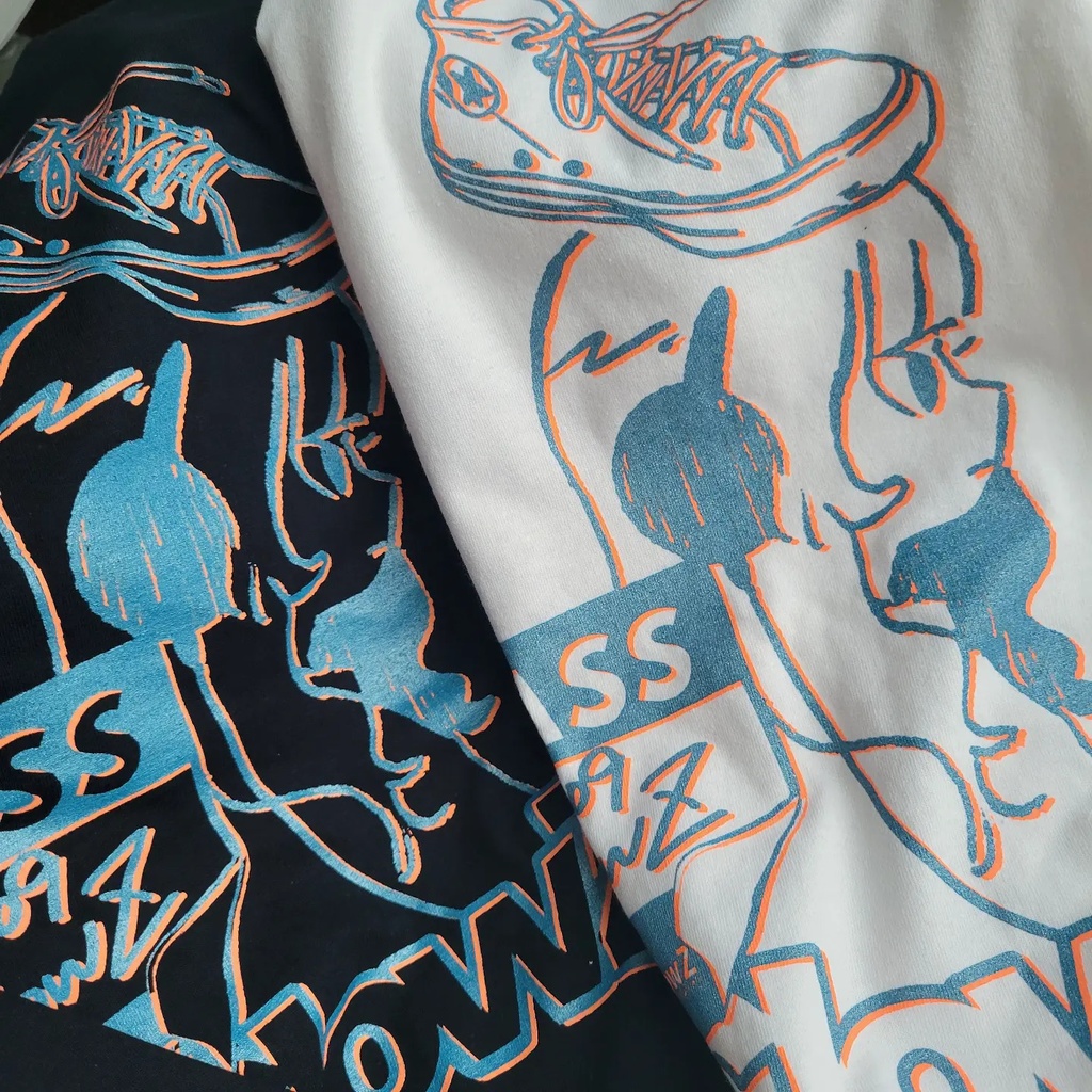 ClowZ 蛍光 × ラメ 版ズレ BIG-T🍊🐬