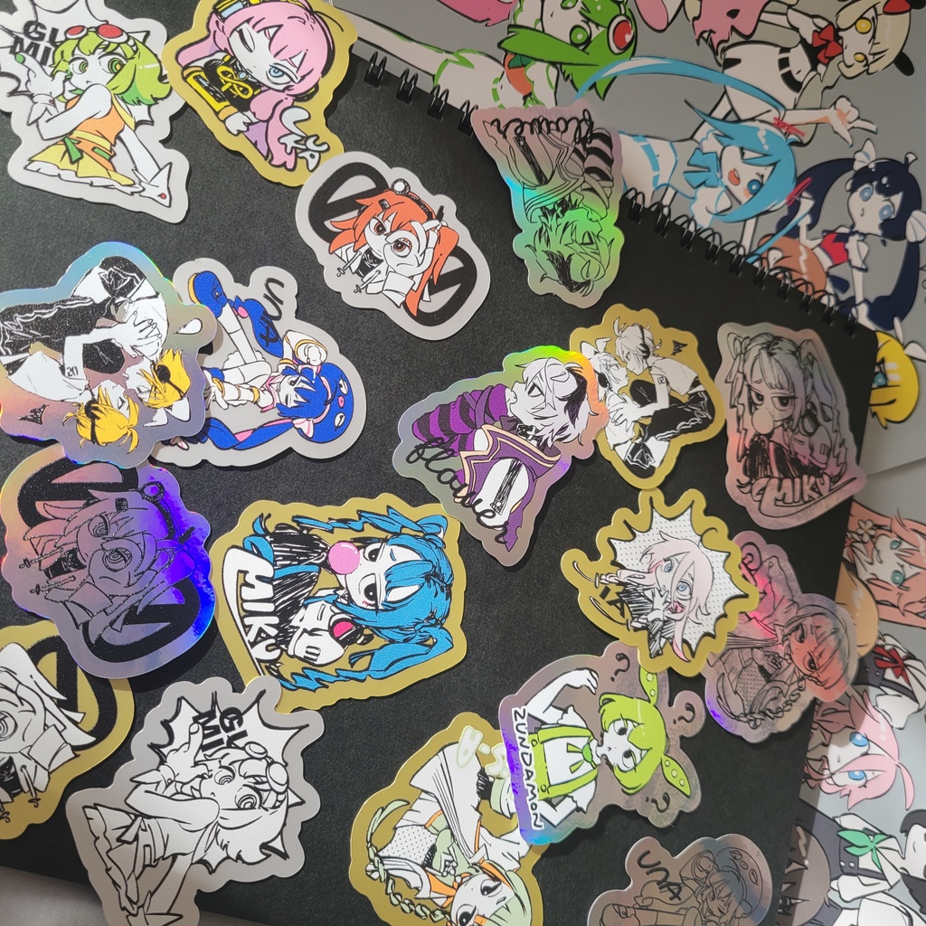 合成音声のスマホステッカーⅠ