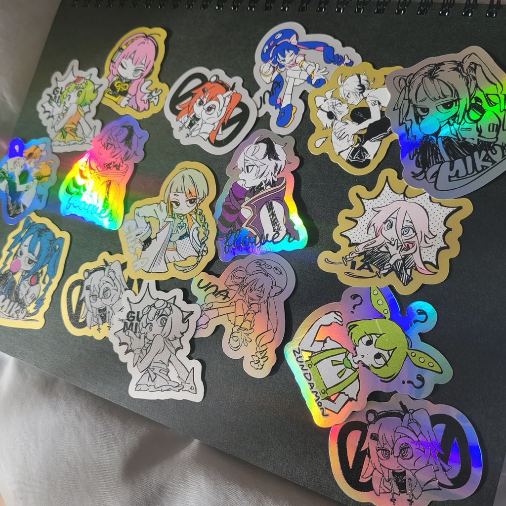 合成音声のスマホステッカーⅠ