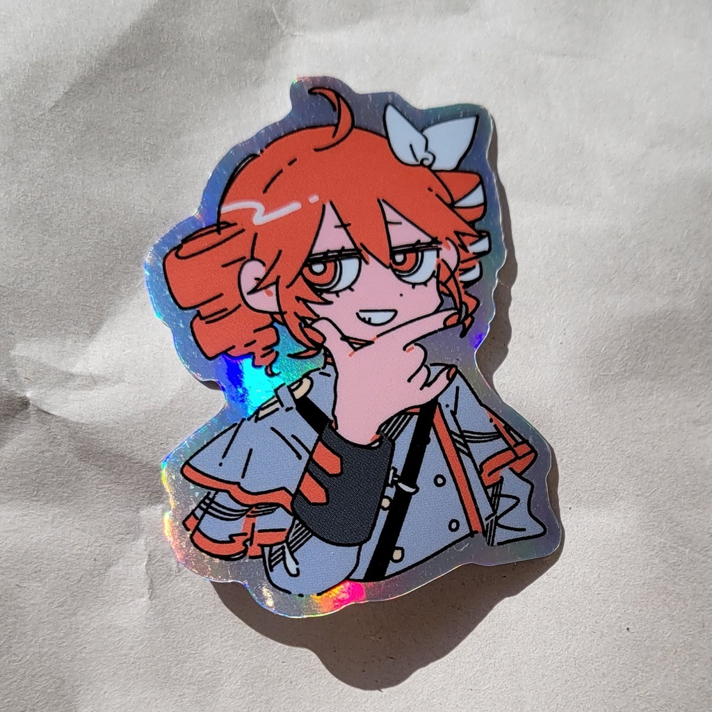 【NEW】合成音声ホログラムスマホステッカー