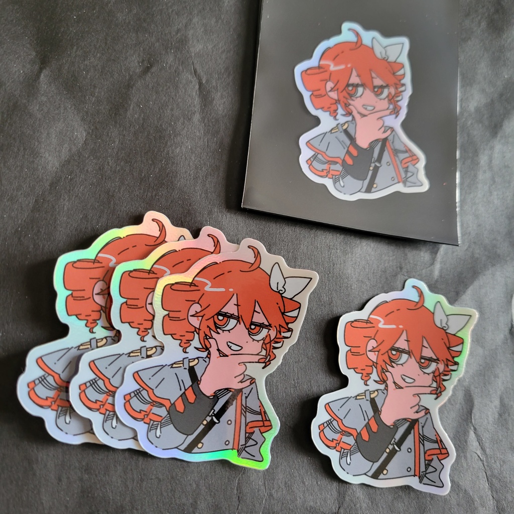 【NEW】合成音声ホログラムスマホステッカー