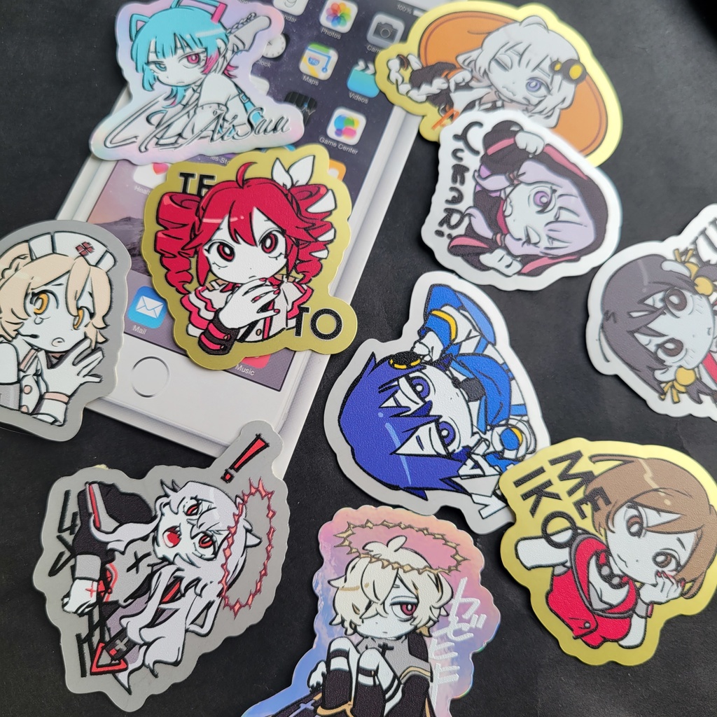 合成音声のスマホステッカーⅡ