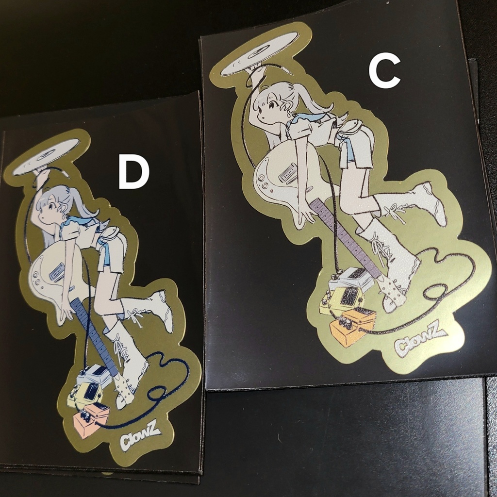 ダイカットステッカー【エンジェル】 _ #ClowZ